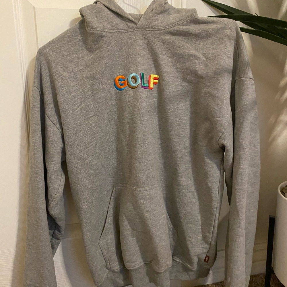 Golf Wang x Tyler The Creator GOLF grey hoodie